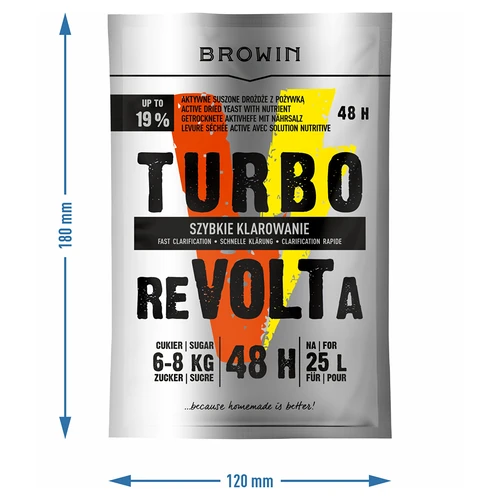 Levadura destiladora Turbo reVOLTa 48h - 4
