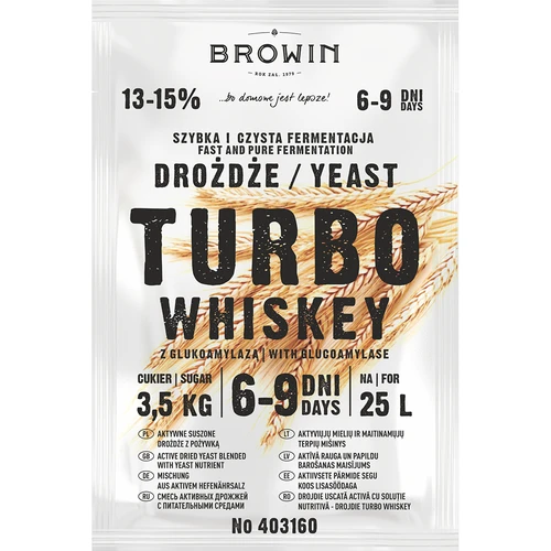 Levadura destiladora Turbo Whiskey - 2