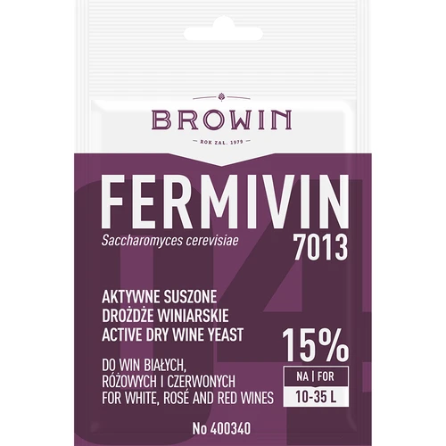 Levadura para vino Fermivin 7013, 7 g  - 1 