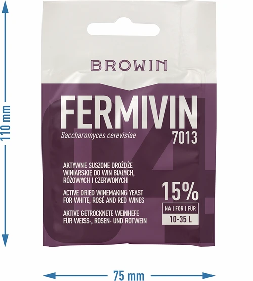 Levadura para vino Fermivin 7013, 7 g - 3
