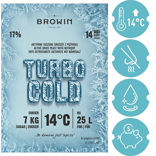 Levadura Turbo Cold 120 g - 5