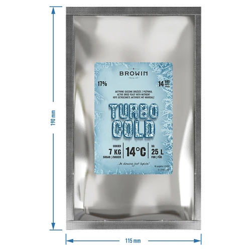 Levadura Turbo Cold 120 g - 7