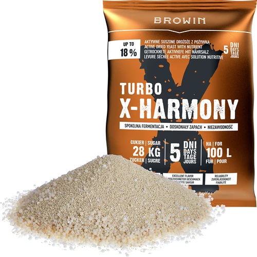 Levadura Turbo X-Harmony 100L, 360 g - 3