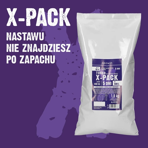 Levadura Turbo X-Pack - 500 L - 1,8 kg - 6