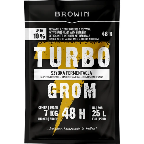 Levaduras para destilación Turbo Grom 48h