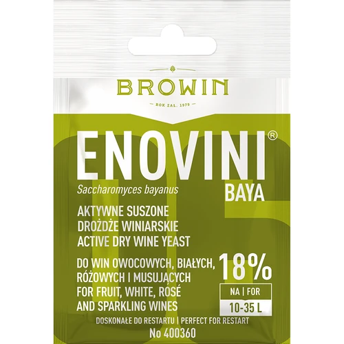 Levaduras para vino Enovini BAYA, 7 g  - 1 