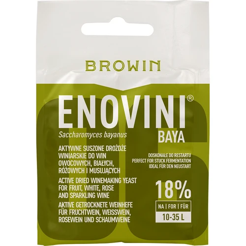 Levaduras para vino Enovini BAYA, 7 g  - 1 