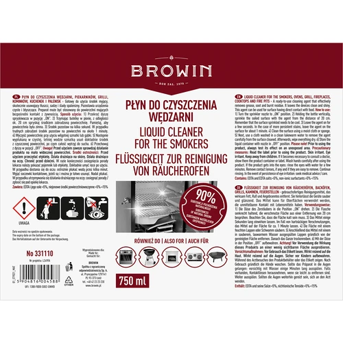 Líquido para limpiar ahumadores - 750ml - 6