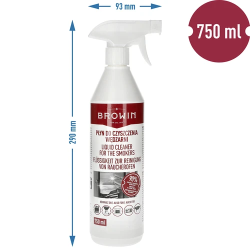 Líquido para limpiar ahumadores - 750ml - 5