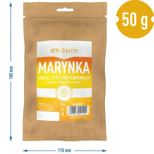 Lúpulo Marynka - gránulo 50g - 6