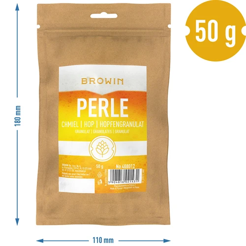Lúpulo Perle - gránulo 50g - 6