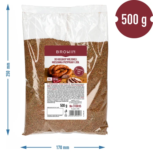 Mezcla de especias y hierbas para salchicha campesina, 500g - 4