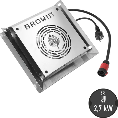 Módulo de resistencia con ventilador, 2,7 kW - para ahumadores de jardín  - 1 