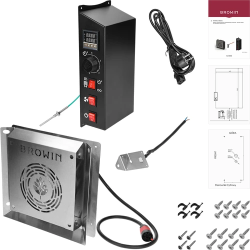 Módulo termostato digital y generador LONG con cenicero - 2