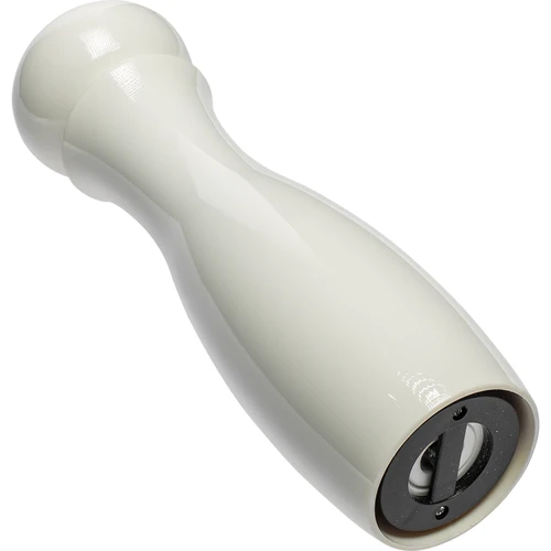 Molino manual para pimienta y sal, 21cm, blanco - 2