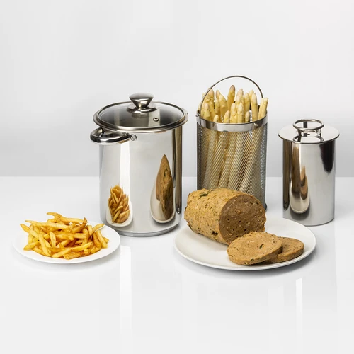 Olla multifunción con cesta y prensa para fiambres - 13