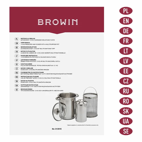 Olla multifunción con cesta y prensa para fiambres - 12
