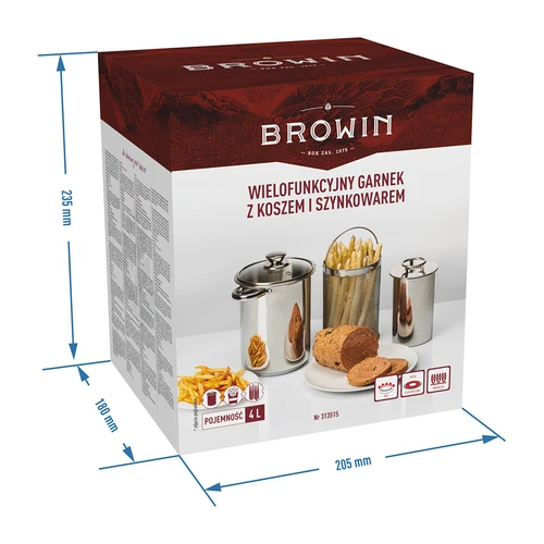 Olla multifunción con cesta y prensa para fiambres - 11