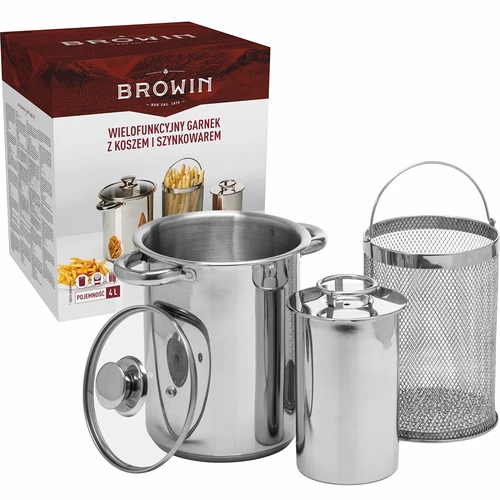 Olla multifunción con cesta y prensa para fiambres - 8