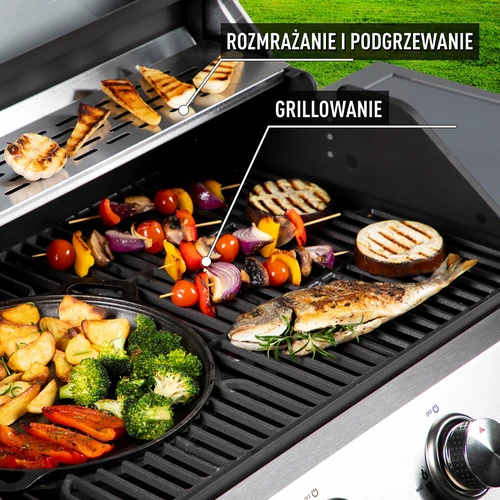 Parrilla de gas dragON BBQ G201, 18,8 kW - 6