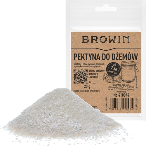 Pectina para mermeladas - cítrica amidada para gelificación, 20 g - 3