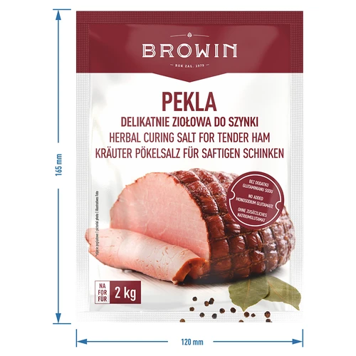 Pekla con delicado toque de hierbas para jamón, 75 g - 5