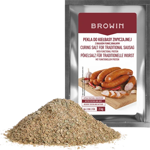 Peklosól - Pekla para salchicha común, con proteína funcional, 64 g - 5