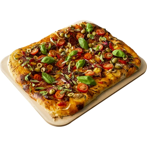 Piedra para pizza Rectangular - 38 x 30,5 cm  - 1 