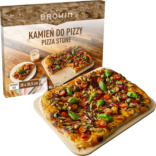 Piedra para pizza Rectangular - 38 x 30,5 cm - 4