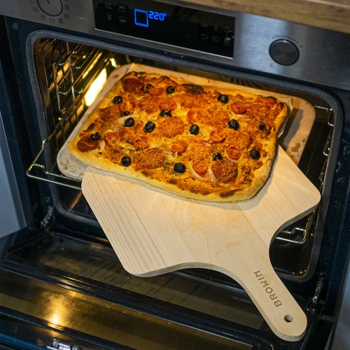 Piedra para pizza Rectangular - 38 x 30,5 cm - 9