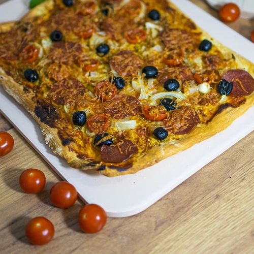 Piedra para pizza Rectangular - 38 x 30,5 cm - 10
