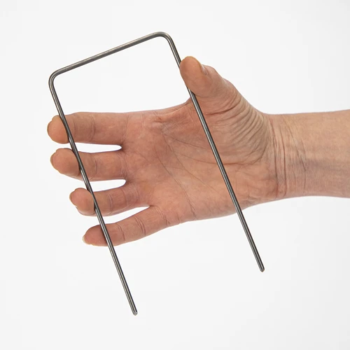 Pinchos para tela agrícola tipo U INOXIDABLES 100 unidades. - 6