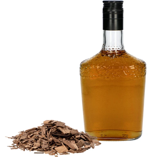 Płatki dębowe amerykańskie, mocno opiekane, z beczek po bourbonie, 50 g - 5