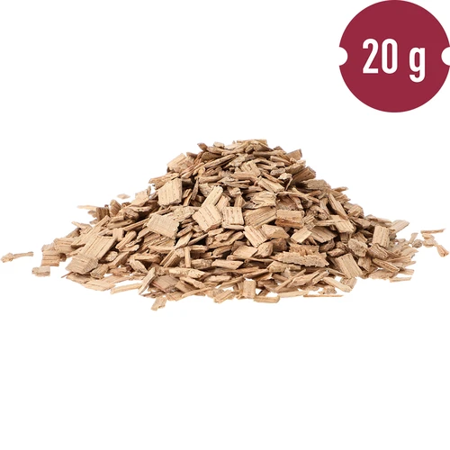 Płatki dębowe naturalne (nieopiekane), 20g - 4