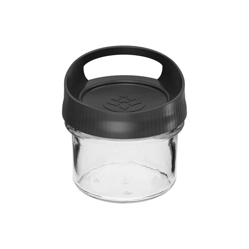 Pojemnik szklany 235 ml, z zakrętką do zawieszania