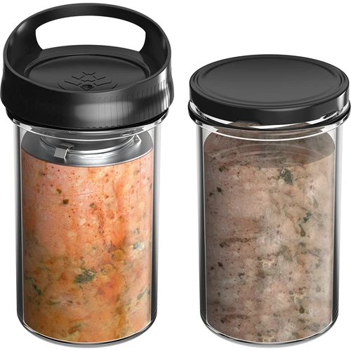 Prensa para fiambres de vidrio - kit DUO, para 2 x 450 g - 5