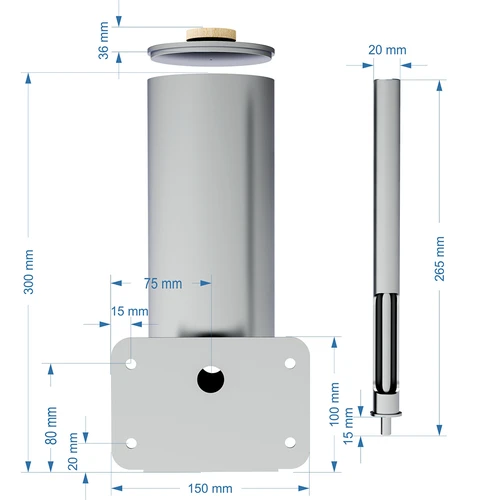 $PRY Conjunto de ahumador eléctrico con generador de humo - 28