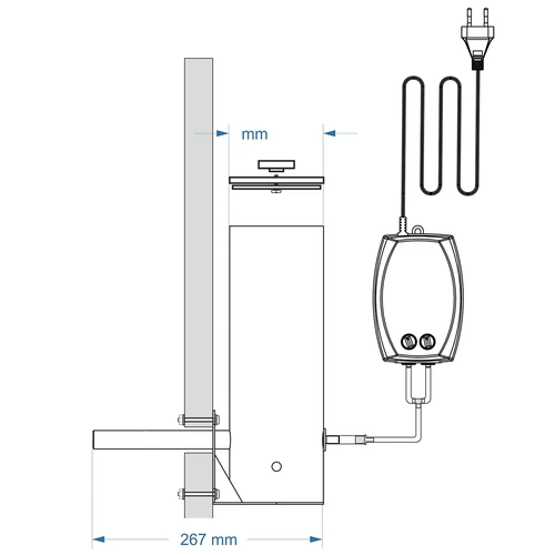 $PRY Conjunto de ahumador eléctrico con generador de humo - 29
