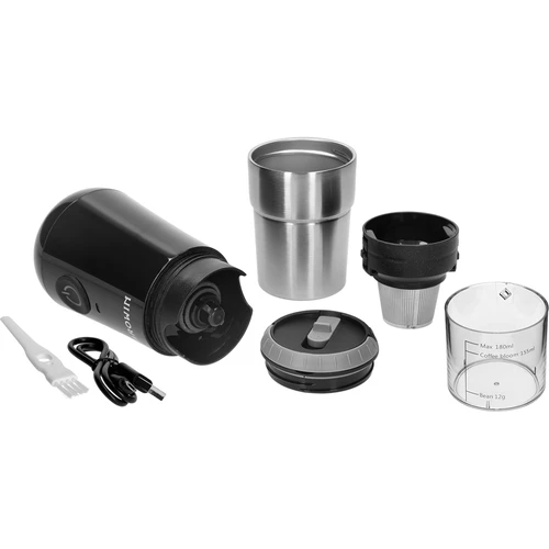 $PRY Molinillo de café eléctrico con taza e infusor - 5
