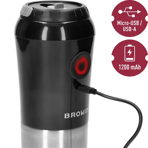 $PRY Molinillo de café eléctrico con taza e infusor - 10