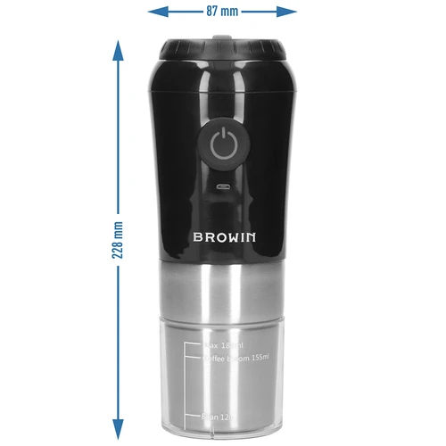 $PRY Molinillo de café eléctrico con taza e infusor - 13