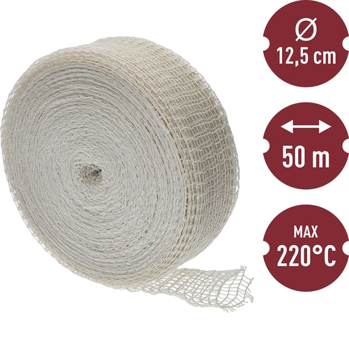 $PRY Red de embutidos (220°C) ancho 12,5cm -50m - 3