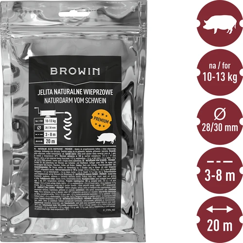 $PRY Tripas de cerdo premium 28/30mm, 3-8m, 20m - 3