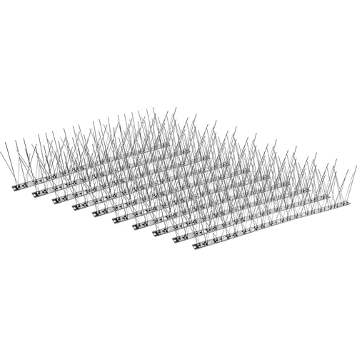 Púas contra aves (tira de metal) 10 piezas DIY - 2