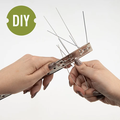 Púas contra aves (tira de metal) 10 piezas DIY - 5