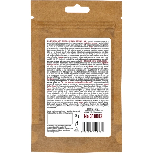 Receta de la Abuela Leokadia para Curar, 35 g - 2