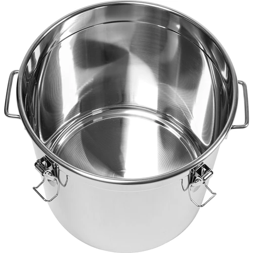 Recipiente de acero inoxidable de 30 l con tapa - 6