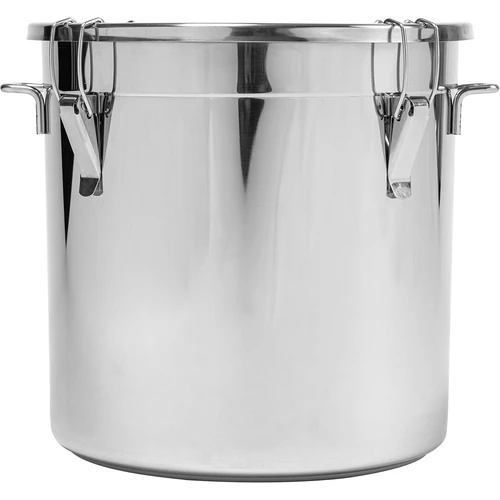 Recipiente de acero inoxidable de 30 l con tapa - 7