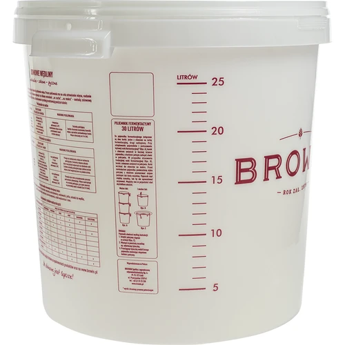 Recipiente de fermentación con tapa 30L - 3