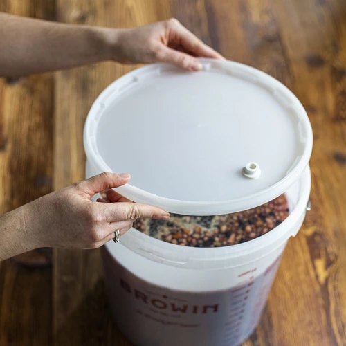 Recipiente de fermentación con tapa 30L - 20